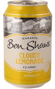 Ben Shaw's Cloudy Lemonade 24 x 330ml
